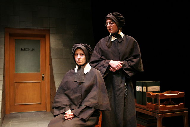 a scene from the bit production Doubt